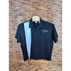 Blues Brothers House of Blues "Jake" Sewn Embroidered Bowling Shirt - XXL